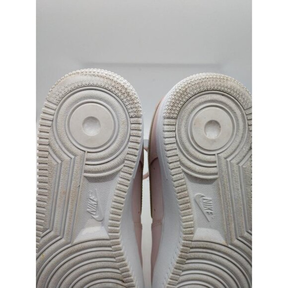 Nike Air Force 1 Low Iridescent Swoosh Sneakers Womens Pink Size 9 - Picture 6 of 9